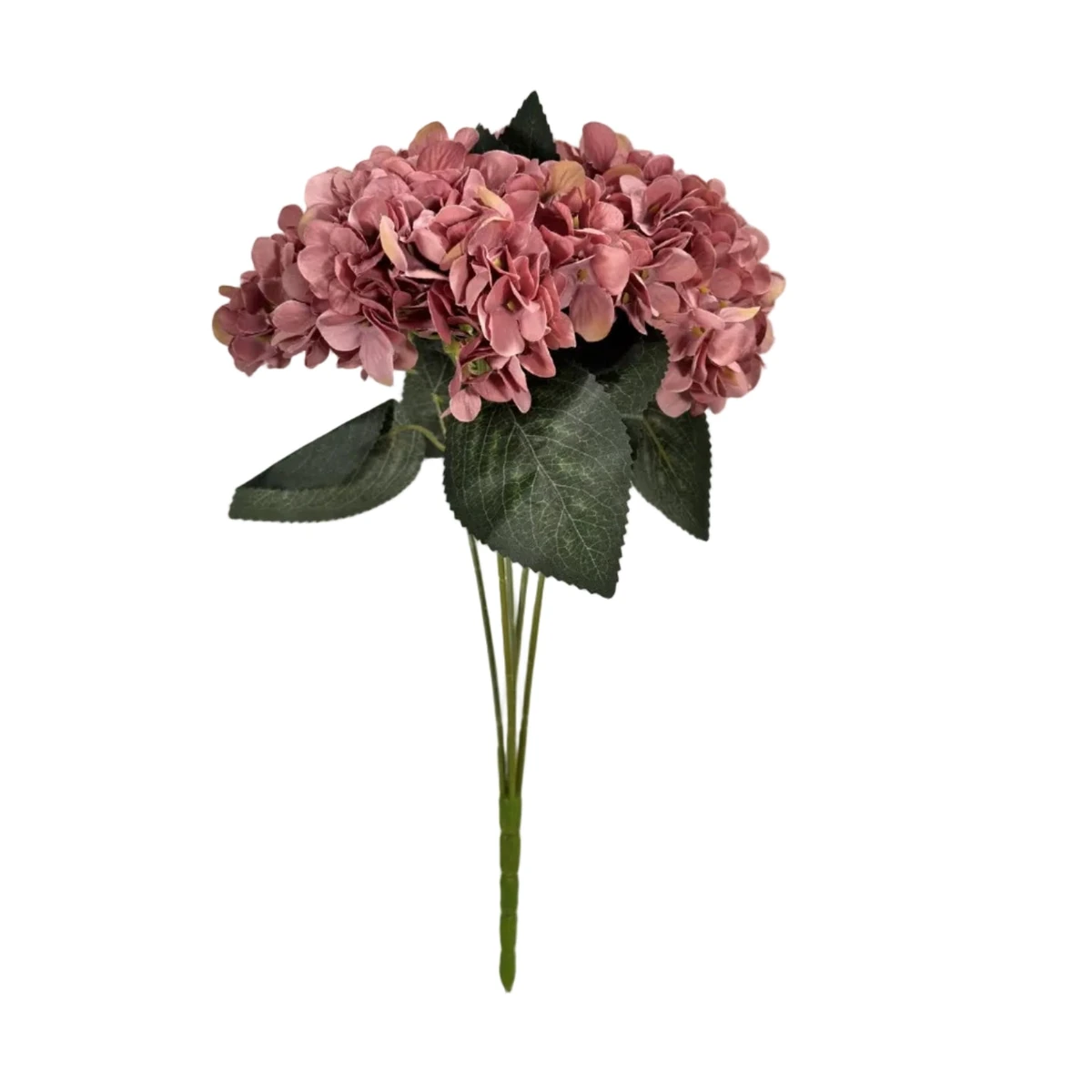 Artificial Hydrangea dusty pink 48cm