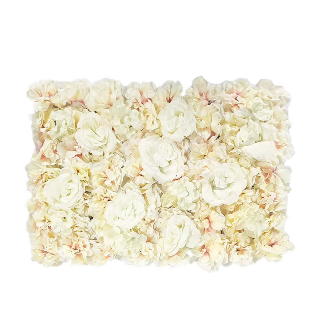 Artificial Rose Mat White 40x60cm