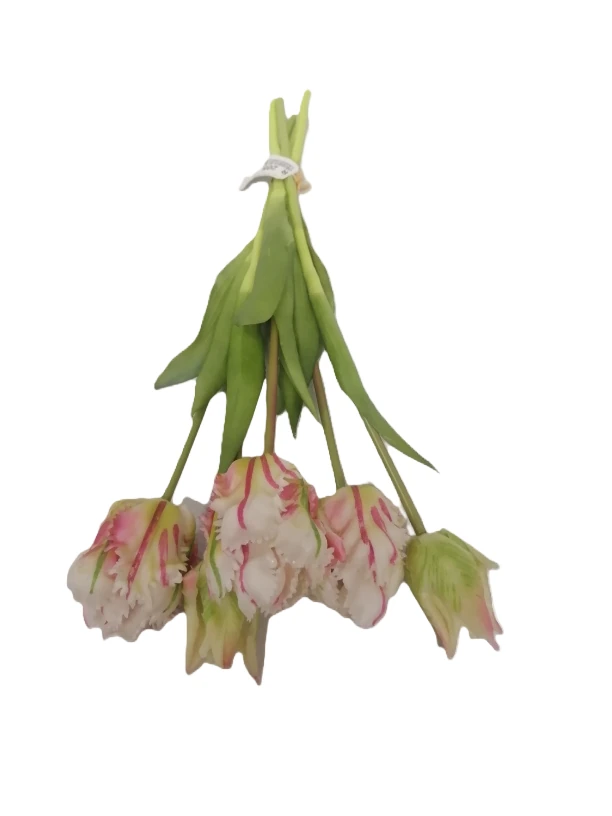 Artificial Tulips Bunch - Pink 40cm