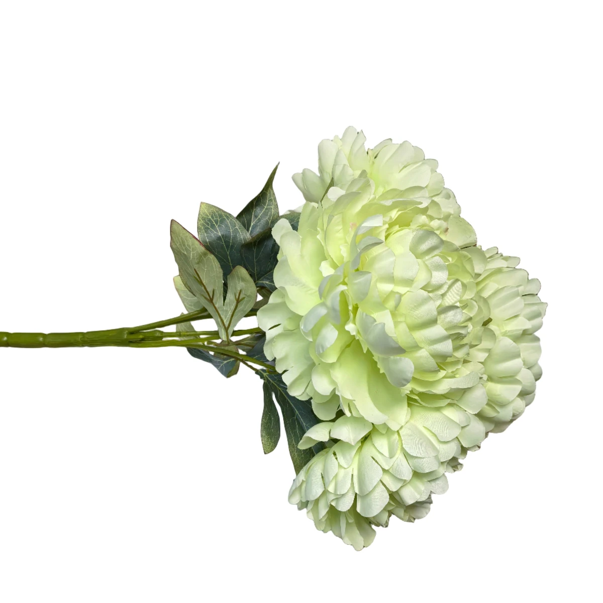 Artificial Peony Bunch 50cm - Green